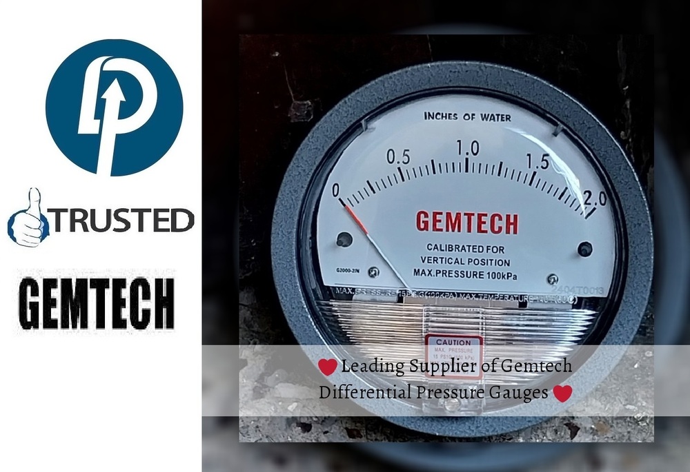 Leading Supplier of GEMTECH_Differential Pressure Gauge In Jaydev Vihar Bhubaneswar - Industrial Area Kalinga Nagar Odisha