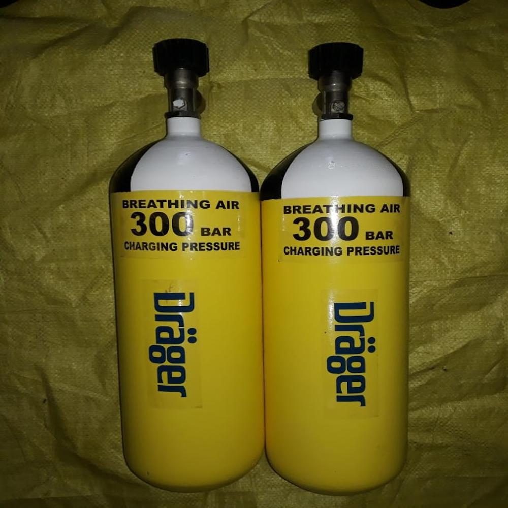 Scuba Cylinder 300 bar , 200 bar