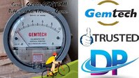 Industry Leaders Supplier GEMTECH Differential Pressure Gauge Wholesaler For Greater Noida