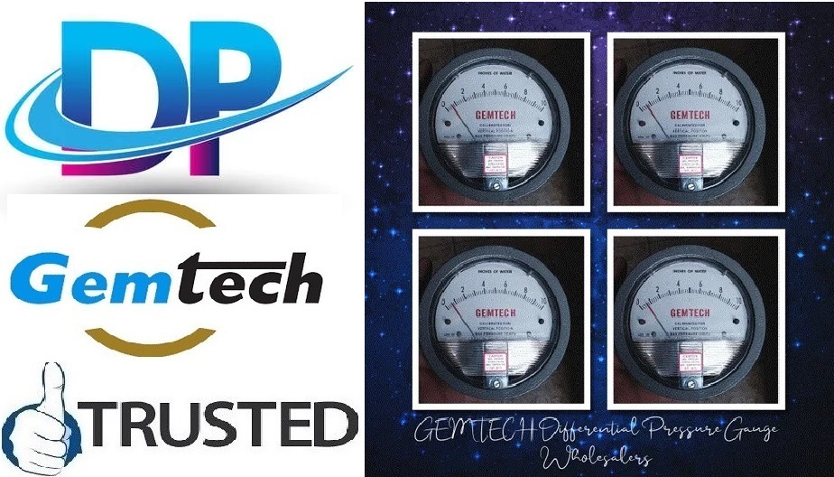 Industry Leaders Supplier GEMTECH Differential Pressure Gauge Wholesaler For Kolhapur Maharashtra