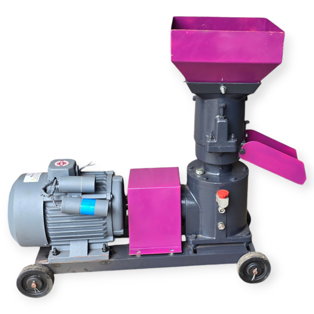 Cattle Feed Pellet Machine - Stainless Steel, Semi-automatic Operation | 5-7 Year Warranty, Laser Technology, Electric Power Source, Painted Surface Finish