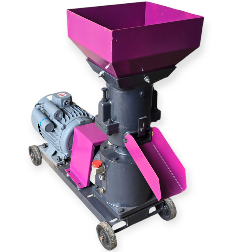 Cattle Feed Pellet Machine - Stainless Steel, Semi-automatic Operation | 5-7 Year Warranty, Laser Technology, Electric Power Source, Painted Surface Finish