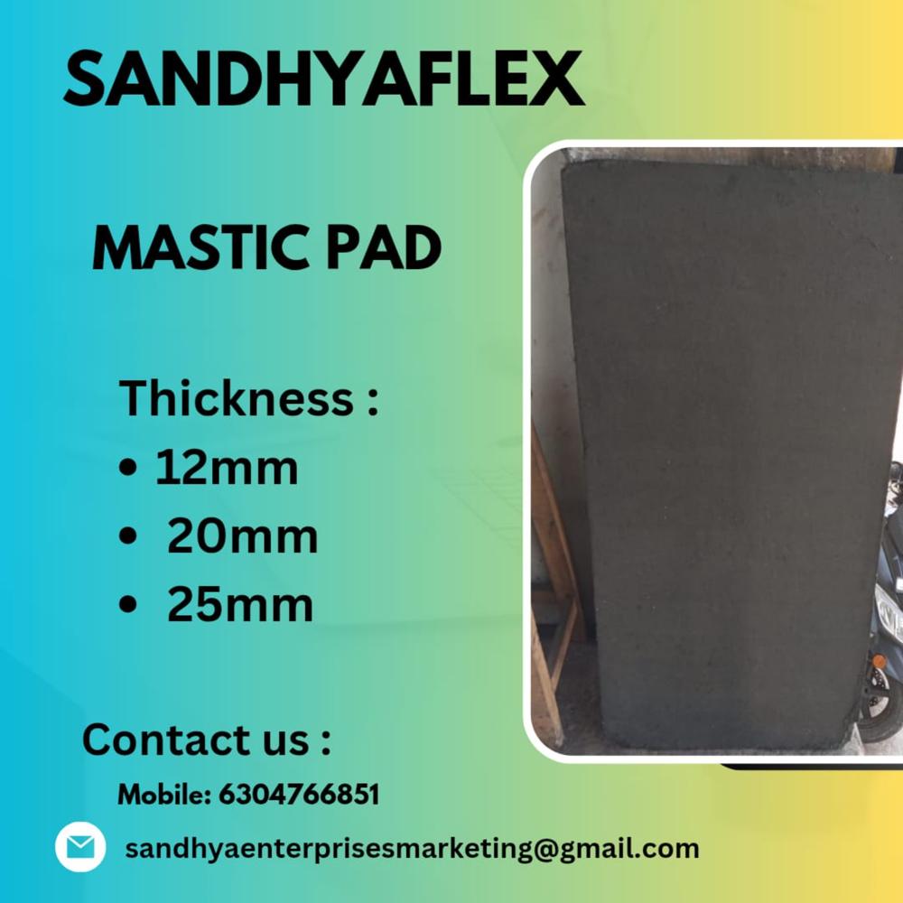 Mastic Pad 12mmx2fft*4ft - Color: Gray