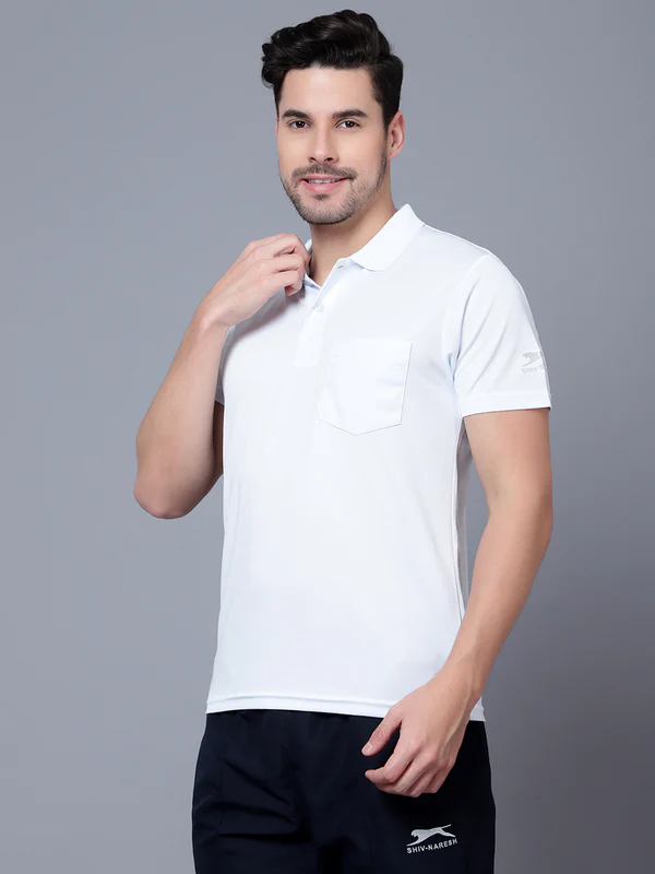 T Shirt |Nirmal Net|White