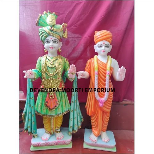 marble swaminarayan statue