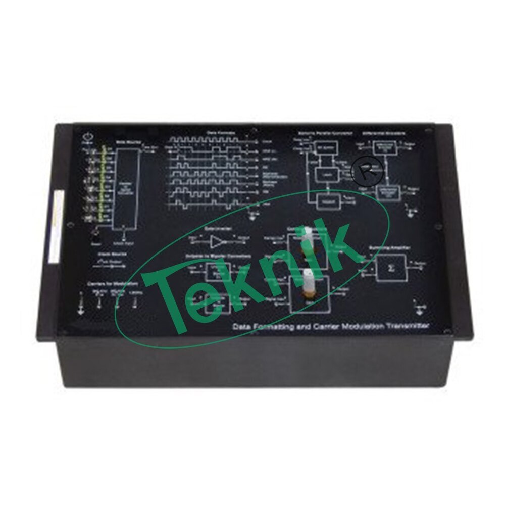 DATA FORMATTING AND CARRIER MODULATION TRANSMITTER