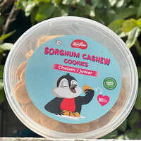Cholam Jowar Sorghum Cashew Cookies
