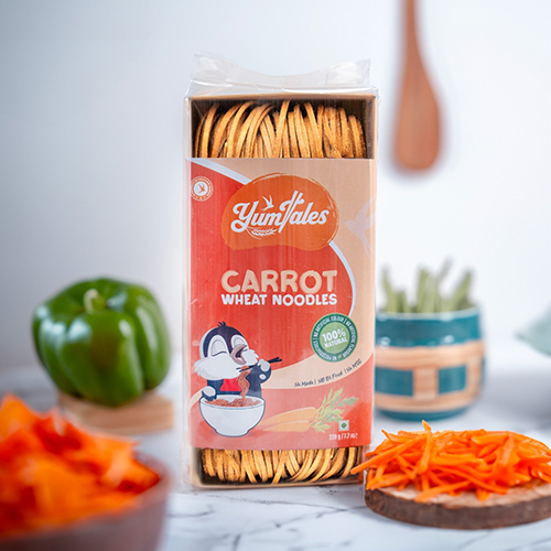 Carrot Wheat Noodles