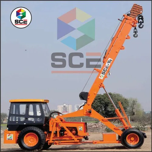 Sce 12Xw45 Mild Steel Hydra Crane - Crane Total Weight: 9500 Kg Kilograms (Kg)