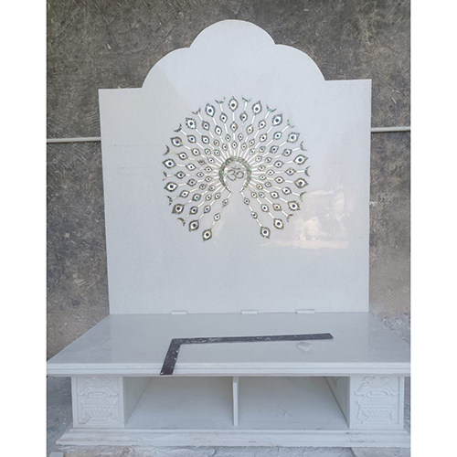 White Designer Marble Temple