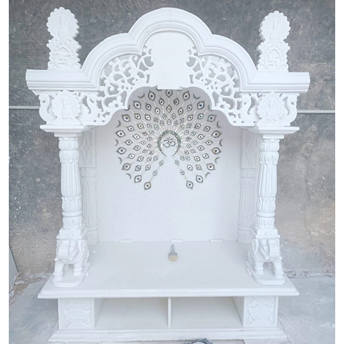 Marble Home Temple - Color: White