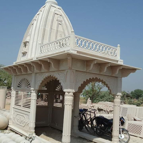 Super White Marble Temple
