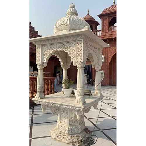 Outdoor Marble Temple - Color: White