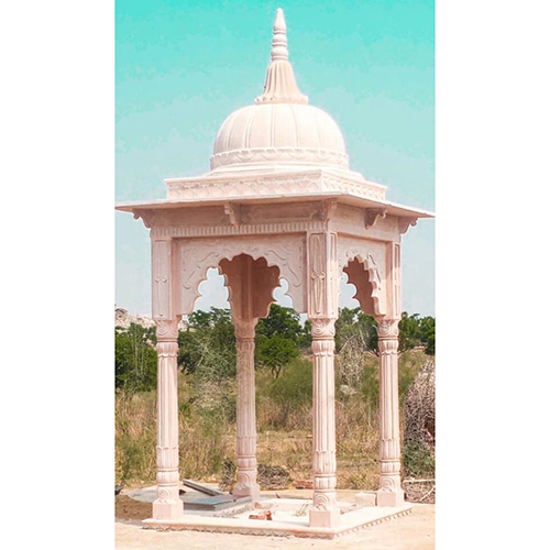 Outdoor Marble Temple - Color: Beige