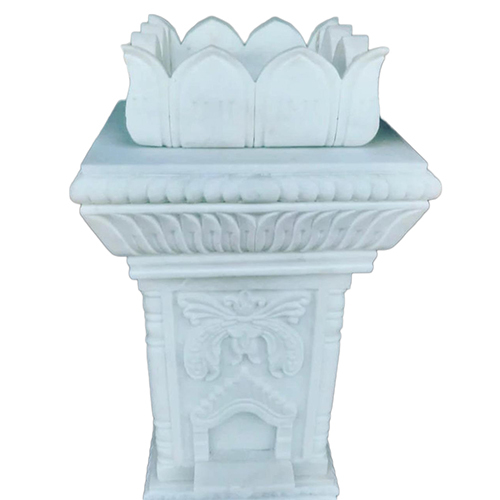 Home Tulsi Pot - Color: White