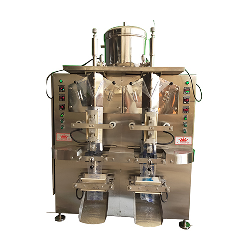 Cr-L-500Dh 100Ppm Automatic Double Head Machine - Capacity: 98-100 Pouches Per Minute Pcs/Min