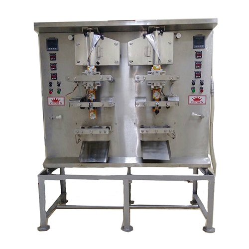 CR-S4-200 DH 100 PPM Liquid Sachet Double Head Machine