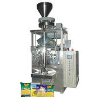 Cr-g-5000 Pneumatic Packing Machine - Stainless Steel, 4000x1500x2000 Mm, 30-35 Pouches/min @ 1000 Gm, Plc Control System, 10000 W Power, 1-year Warranty