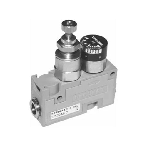 Series 1750 - 1760 Miniaturised Pressure Regulators - Color: Silver And Grey