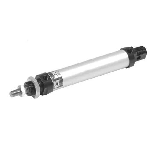 Series 1200 Threaded End Covers Cylinders - Color: Silver And Black