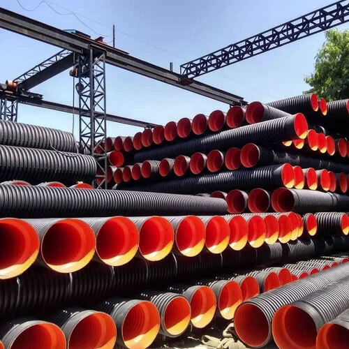 Industrial Double Walled Corrugated Sewage Pipes