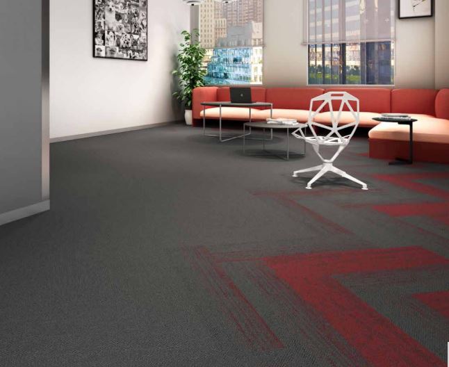 Office Nylon Carpet Tiles - Dimension (L*w*h): 2x2 Feet Foot (Ft)