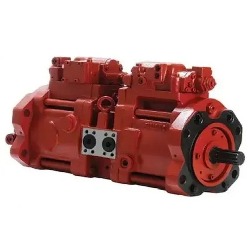 Hydraulic Pump Excavator - Color: Red