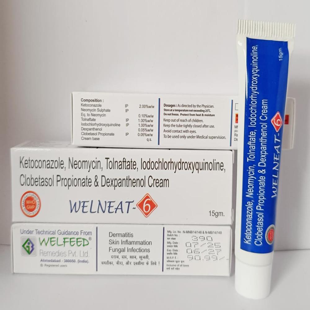 WELNEAT 6 Ketoconazole Cream