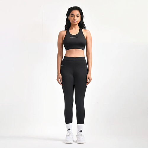 Black Running Leggings - Design: Standard