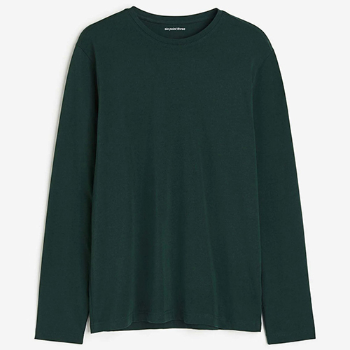Long-Sleeved Spun Matty Sports T-Shirt