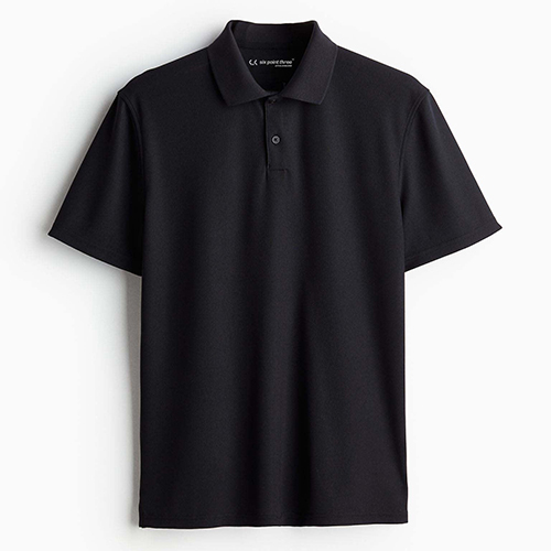 Slim Fit Piqu Sports T-Shirt
