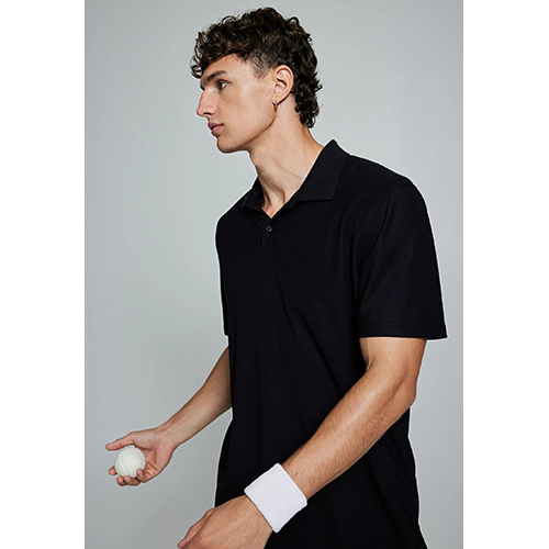 Slim Fit Piqu Sports T-Shirt