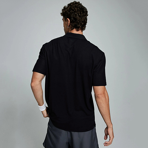 Slim Fit Piqu Sports T-Shirt
