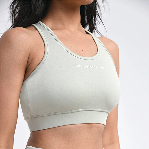 Light Sage Sports Bra