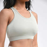 Light Sage Sports Bra