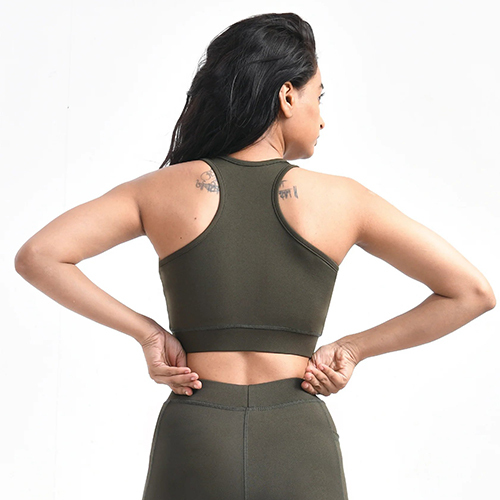 Olive Sports Bra