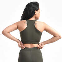 Olive Sports Bra