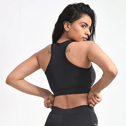 Black Sports Bra