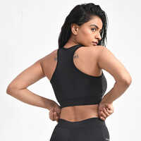 Black Sports Bra