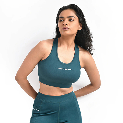 Teal Sports Bra