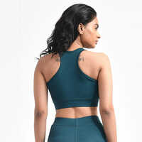 Teal Sports Bra
