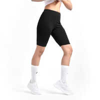 Ladies Black Shorts - Washed Cotton Blend Standard Design Soft Comfort for All-Day Wear Elegant Silhouette for All Body Types