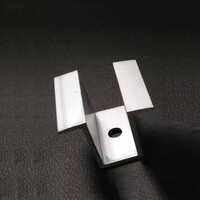 Aluminium Middle Clamp 30mm - Color: Silver