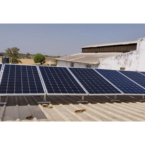 Aluminum Tin Shed Solar Mounting Structure