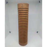 Resin Bonded Filter Cartridge - 2.54cm Inlet, 6.6cm Outlet | Brown Color, Double Open-end Style, Industrial Use For Paints, Inks & Hydraulic Oils