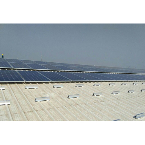 Solar Panel Bracket Bonding with LORD 20GB Acrylic Adhesive