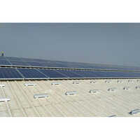 Solar Panel Bracket Bonding with LORD 20GB Acrylic Adhesive