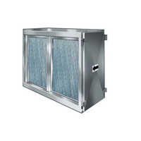 Air Panel Filter - Mild Steel, Different Sizes, Silver Color | Hepa Filtration for Pharmaceutical, Hospitals, Cement, Fertilizer, Power Stations