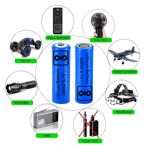 1200Mah 18650 Bis Compliant Rechargeable Lithium Ion Cell - Nominal Voltage: 3.7 Volt (V)