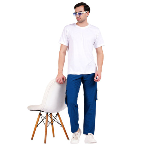 Mens Teal Blue Nauticon Cargo Pant